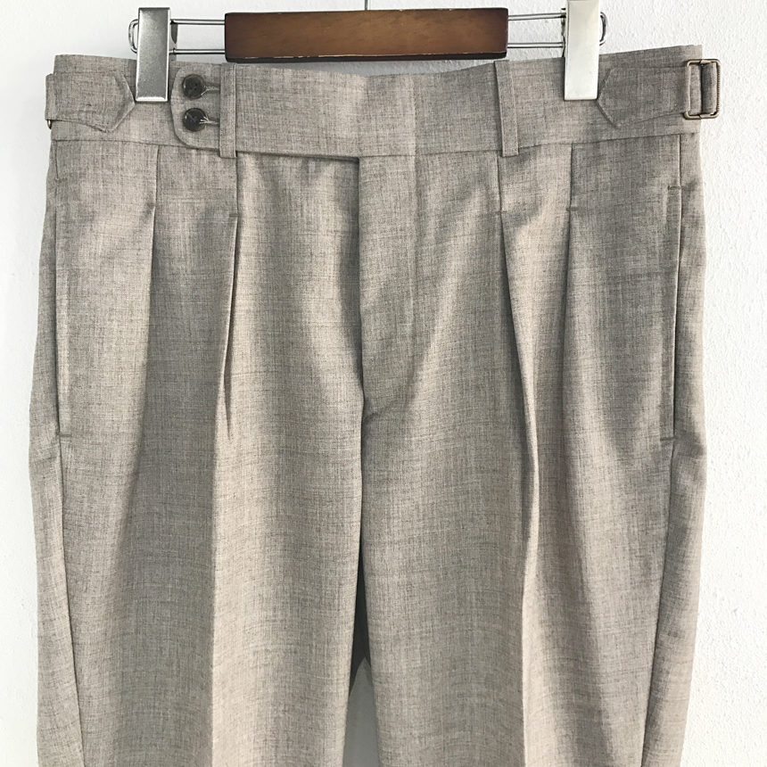 New Men's Pants lapel Gurka Slacks Pants Pants 