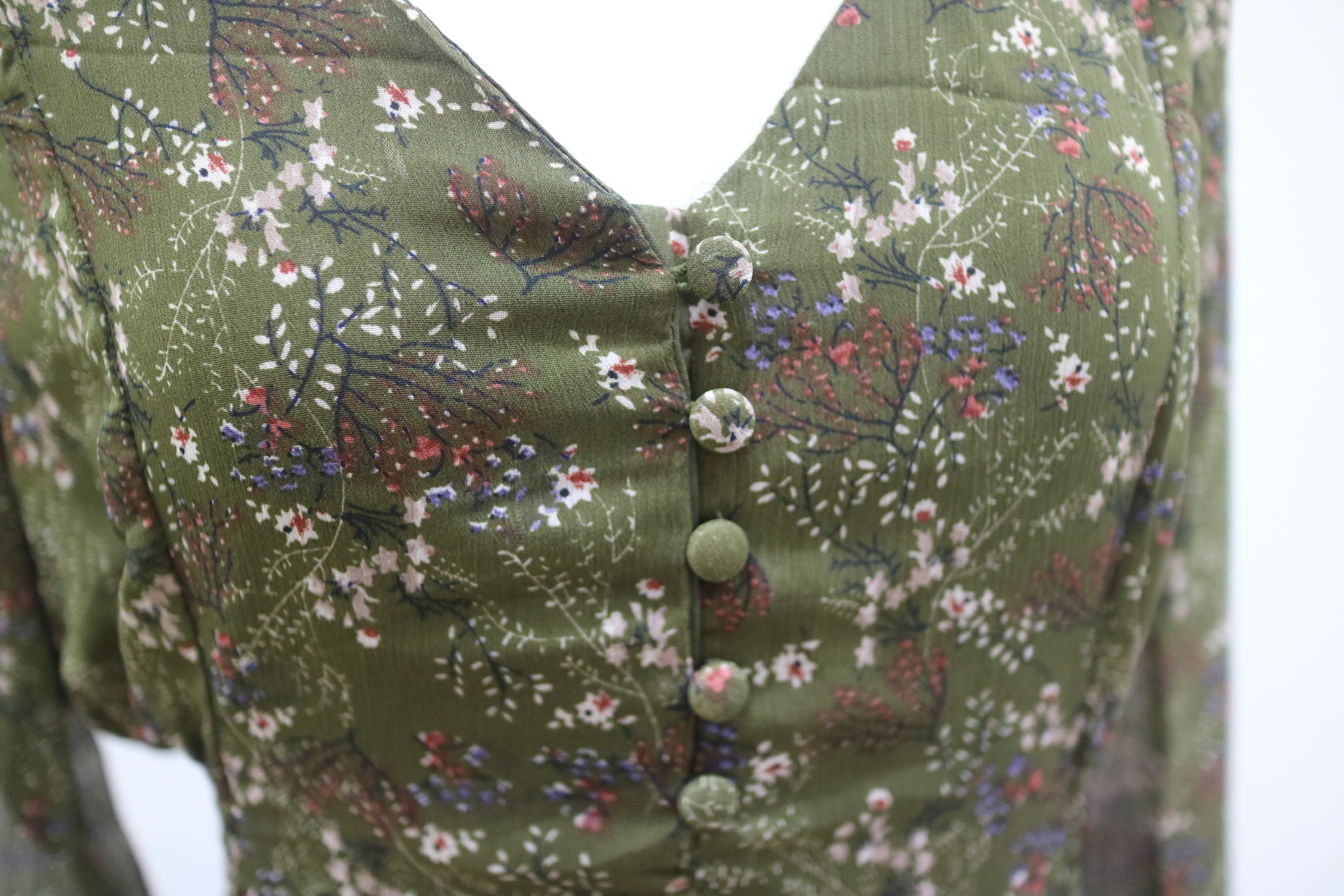 Cropped Chiffon One Piece Romantic Travel Look Fem