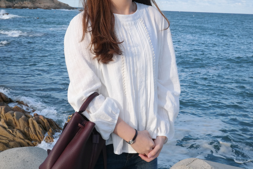 NEW FASHION LADY GIRL Blouse Lace Frilled Blouse