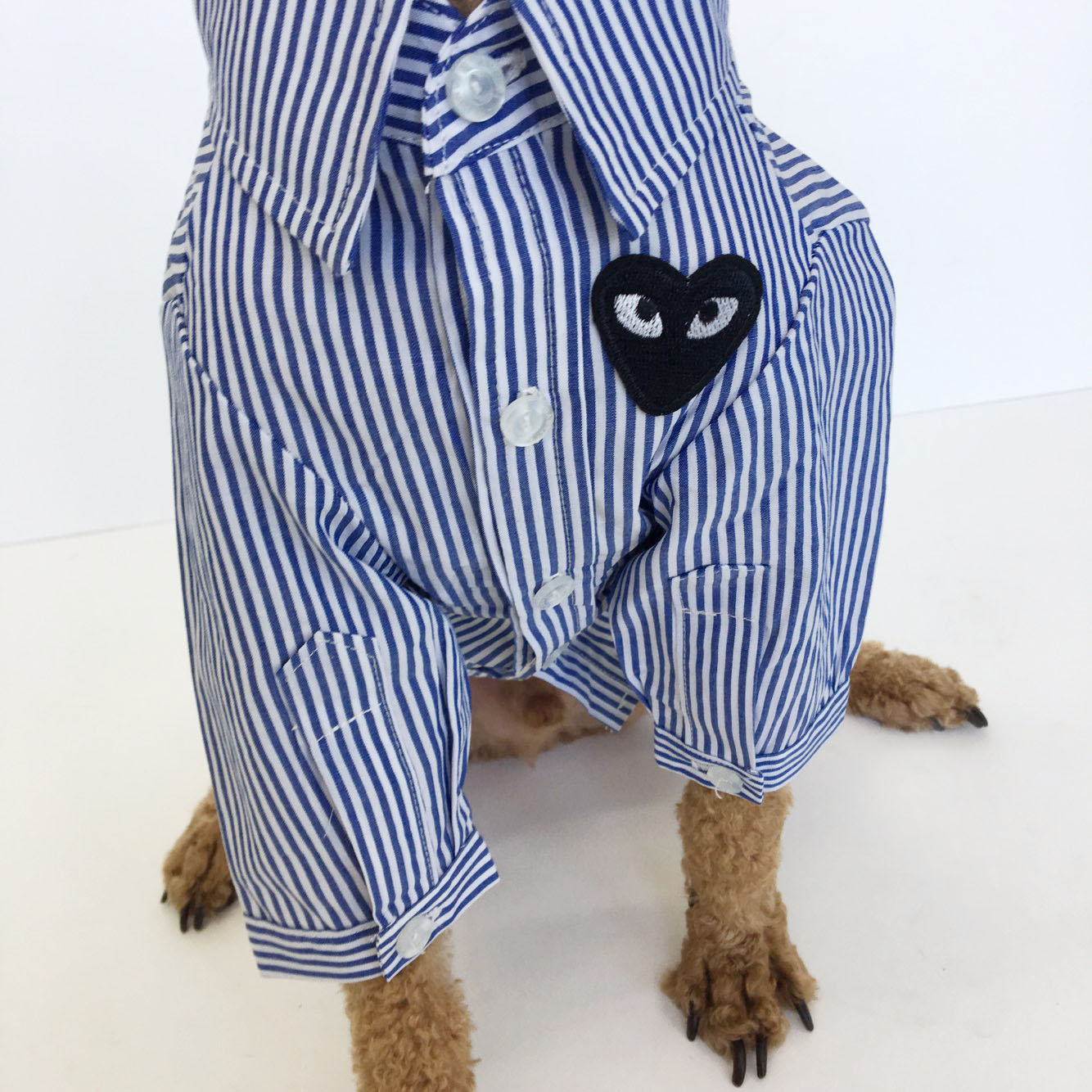 NEW DOG FASHION Stripe Combed Shirt