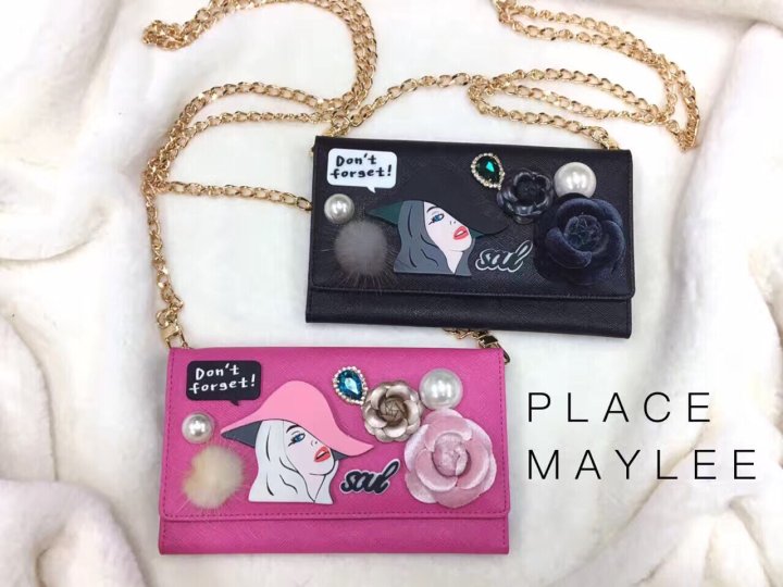 New Unique cell phone wallet cross back detailing 