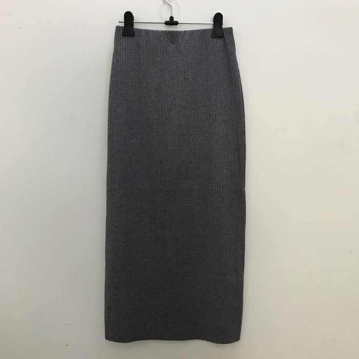 H Line Goliath Bending Knit Long Skirt IBDA Coordi