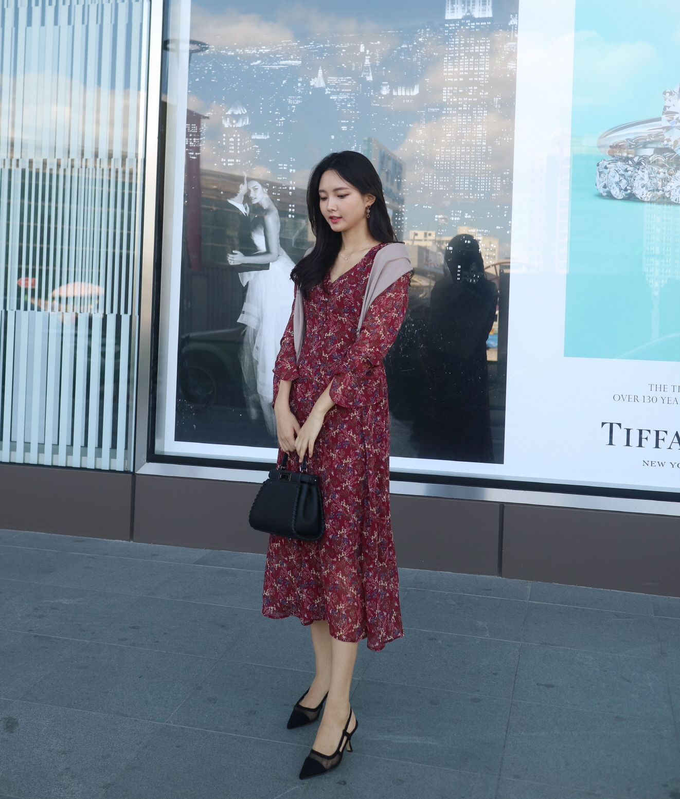 Cropped Chiffon One Piece Romantic Travel Look Fem