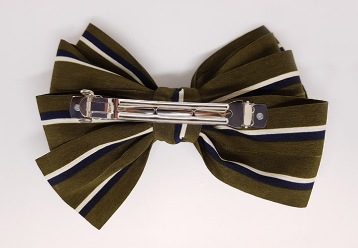 Handmade hairpin striped hairpin autumn king ribbo