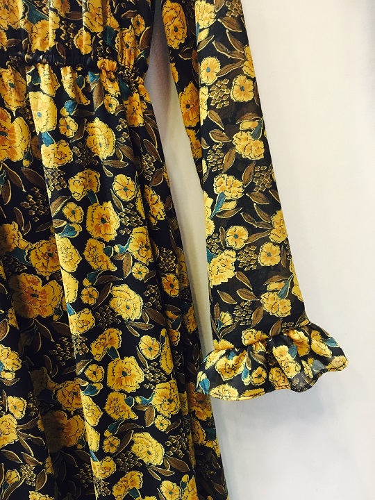 Choker Chiffon Long One Piece Sand Glass Autumn An