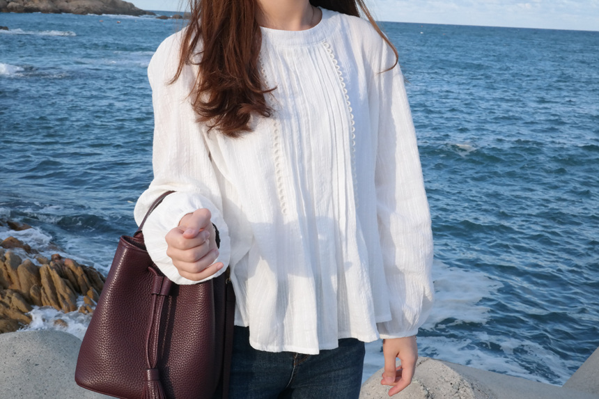 NEW FASHION LADY GIRL Blouse Lace Frilled Blouse