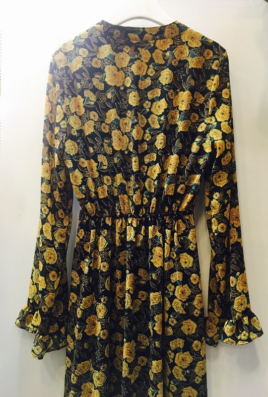 Choker Chiffon Long One Piece Sand Glass Autumn An