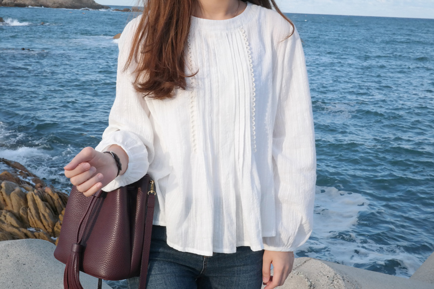 NEW FASHION LADY GIRL Blouse Lace Frilled Blouse