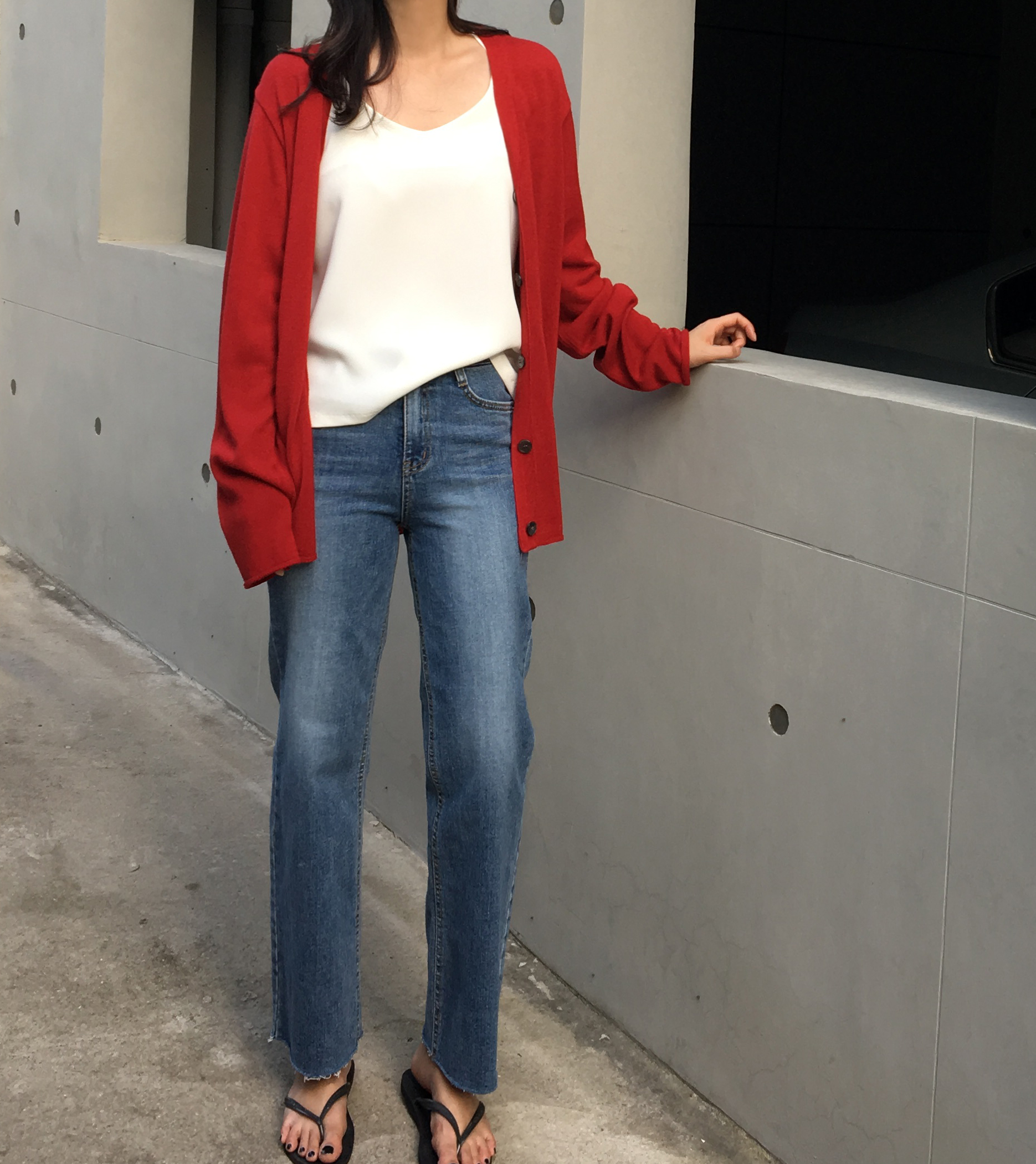 Korea Jeans Pants Eleven Denim Pants Tong Jeans Cu