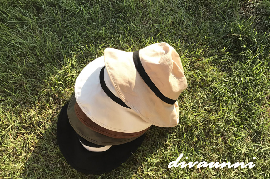 Women Sun Hats Unisex Daily Cotton Buckets Hat Hat