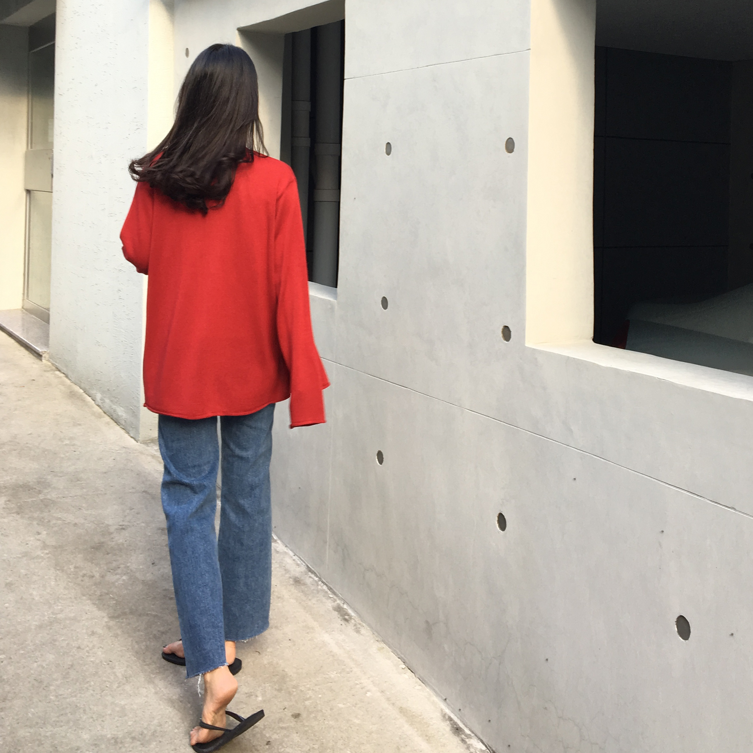 Korea Jeans Pants Eleven Denim Pants Tong Jeans Cu