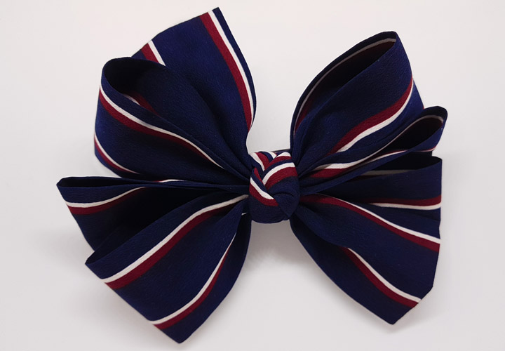 Handmade hairpin striped hairpin autumn king ribbo