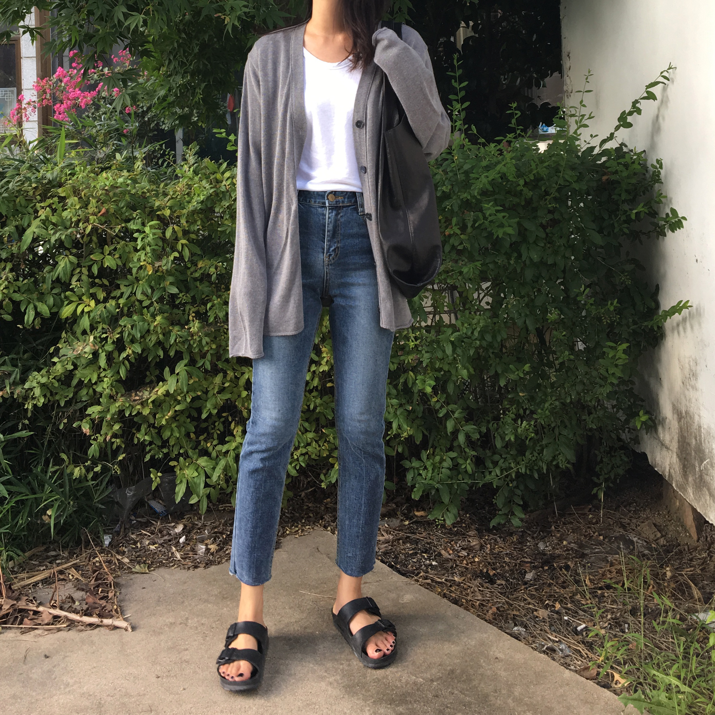 Women Jeans Pants Cutting Lace Loom Denim Pants Sl