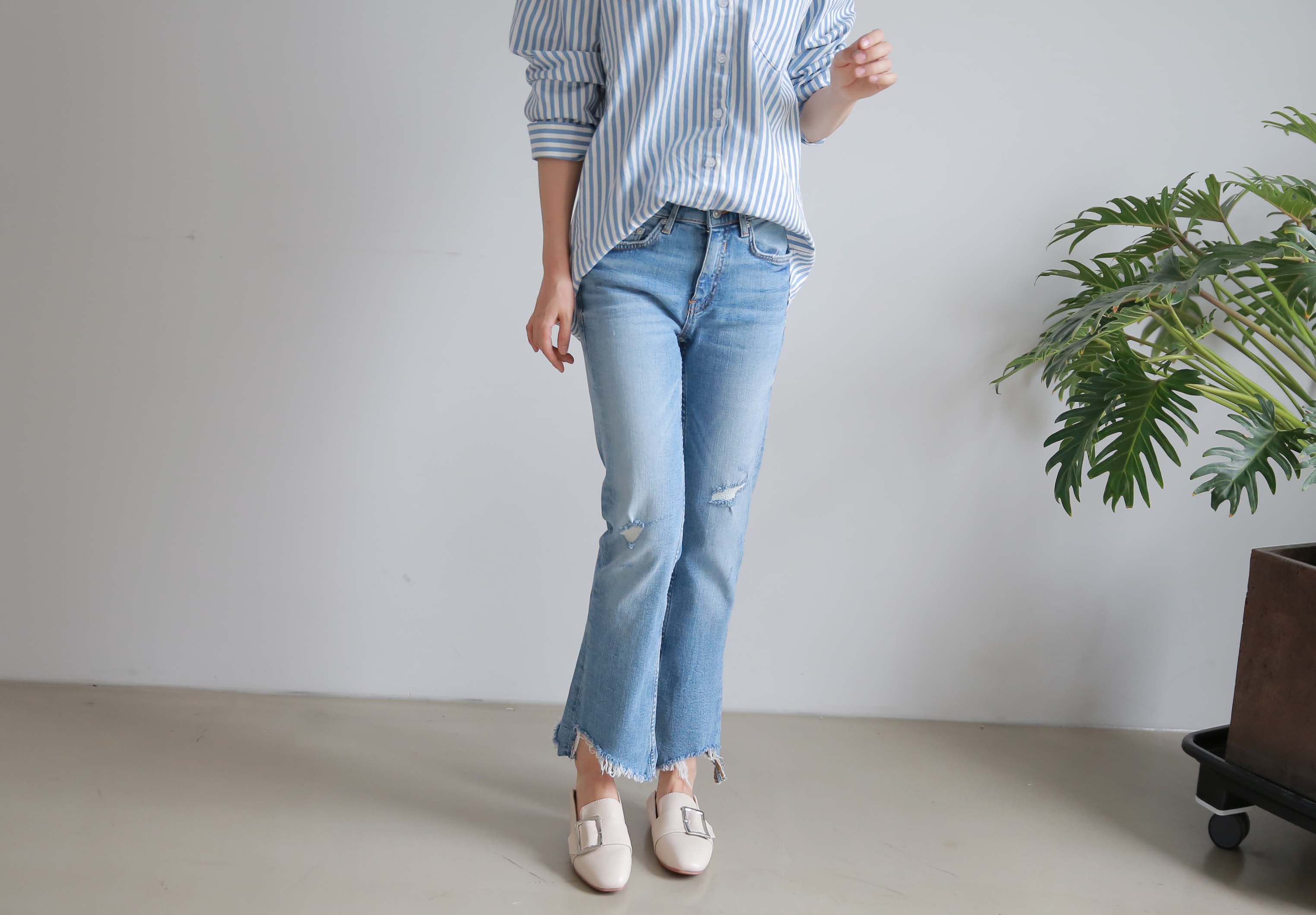 New The Classy Square Buckle Blower 1.5cm 2color F