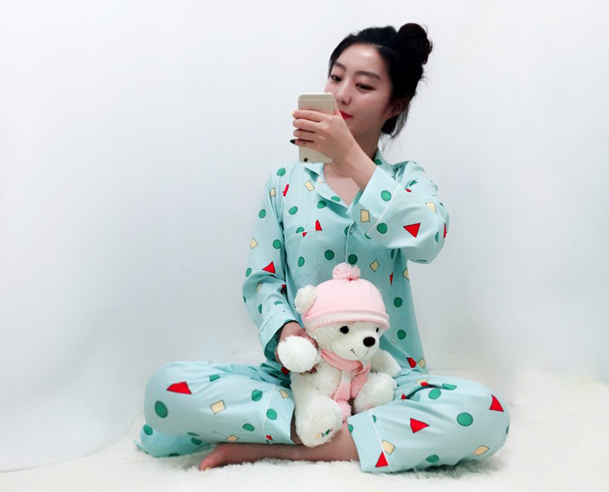 New Dancer long sleeved pajama pajamas set + lavis