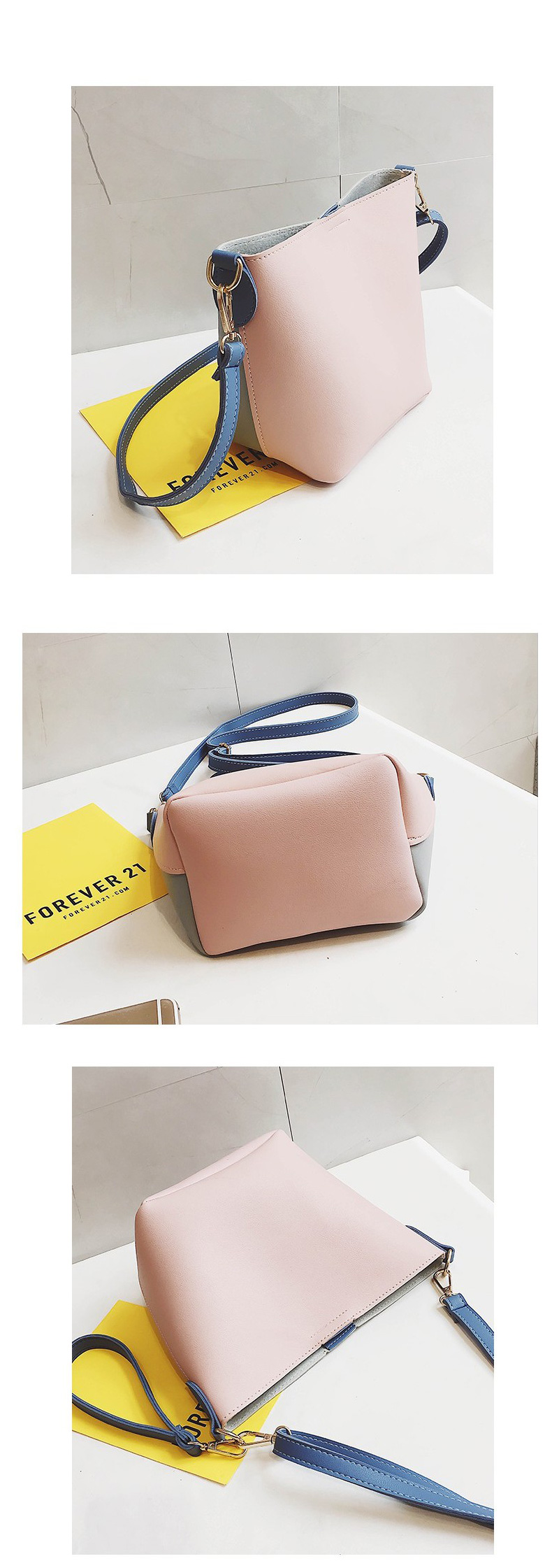 New Two-tone pouch Mini cross back Daily back Wome