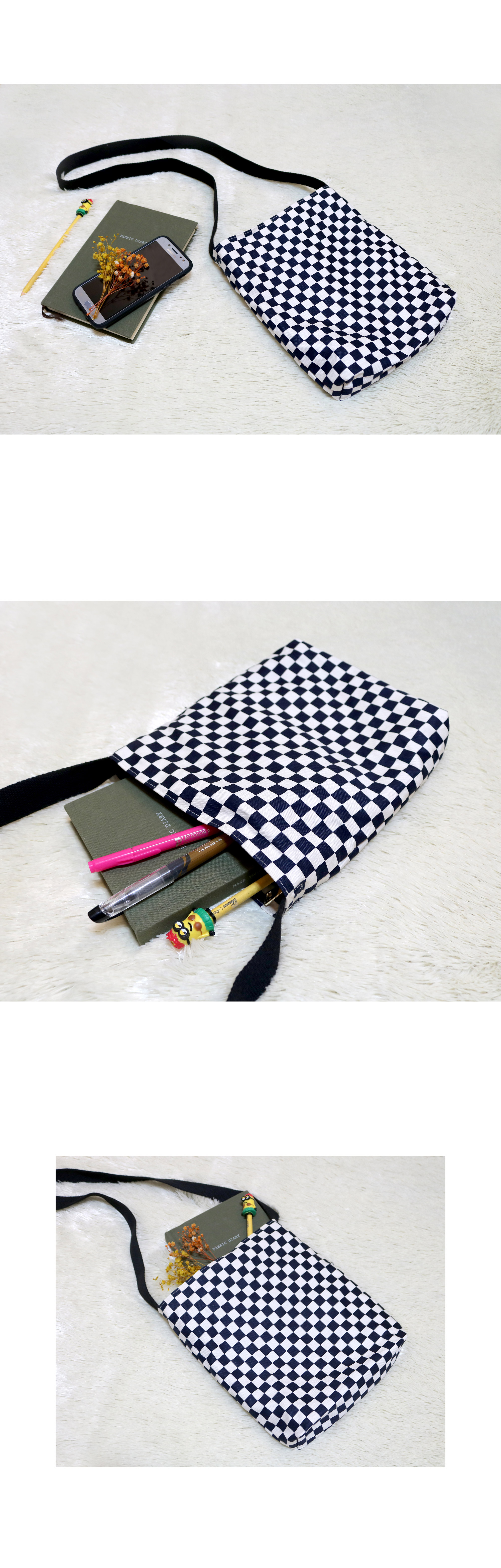 New Mini Zipper Eco Bag Cross Back Canber Simple T