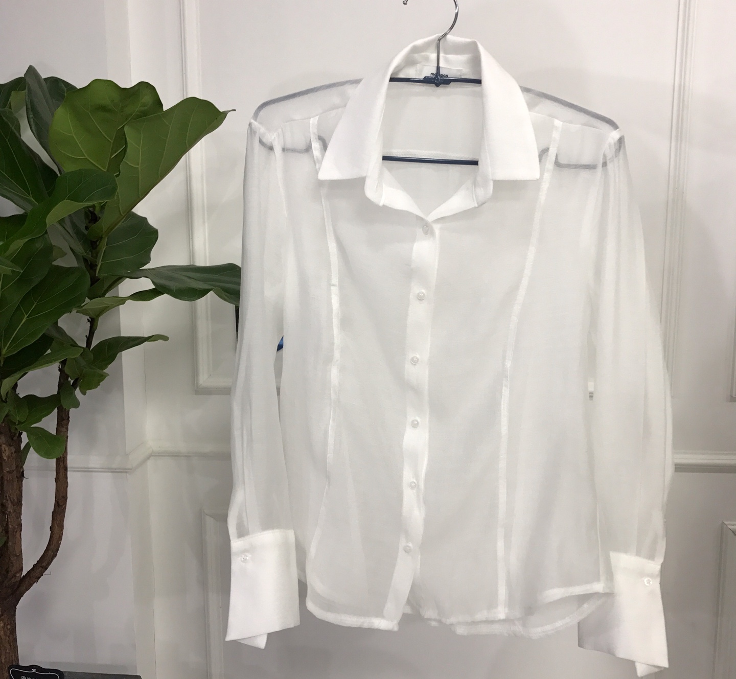 NEW FASHION LADY GIRL Blouse See-through blouse fe