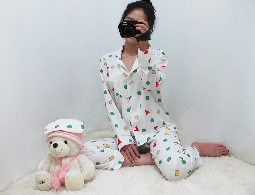 New Dancer long sleeved pajama pajamas set + lavis