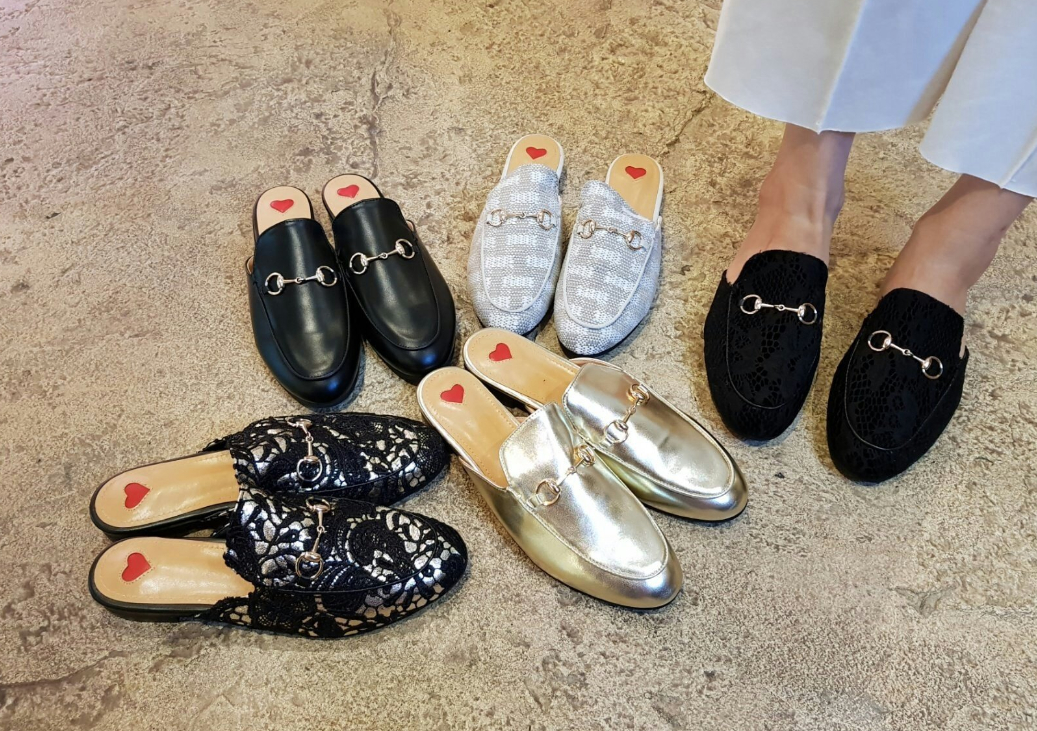 New chic looper slippers Stylish charming shoes Re