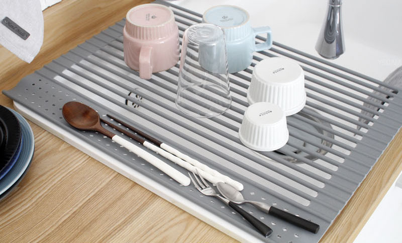 Pastel Silicone Sink Drying Mat 3 color Housewarmi