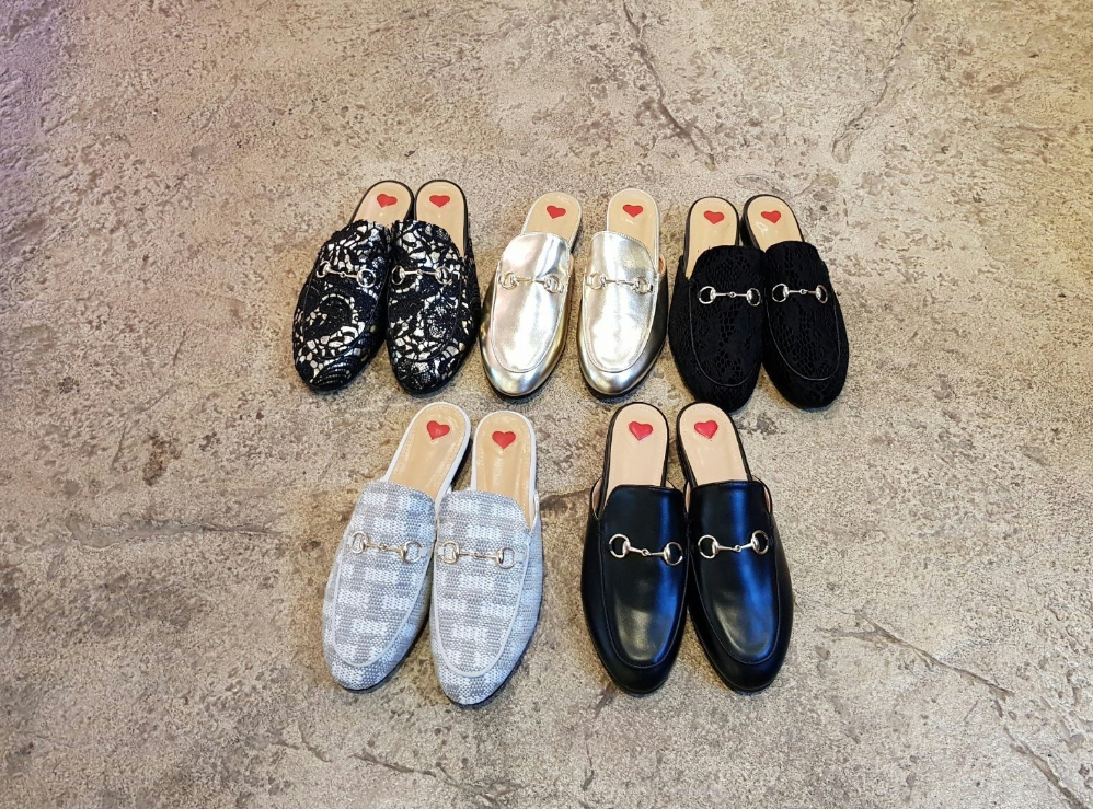 New chic looper slippers Stylish charming shoes Re