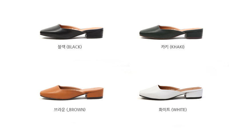 New 1043 Muller blouse 4color heel 3.5cm autumn ne