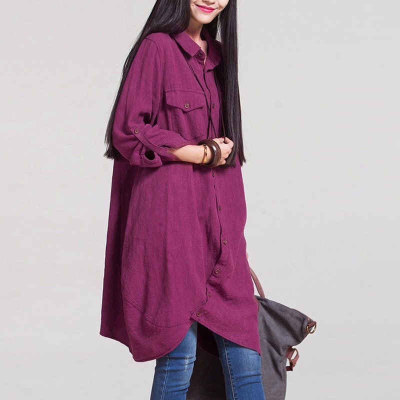 NEW FASHION LADY GIRL Blouse Asymmetric Blouse Fre