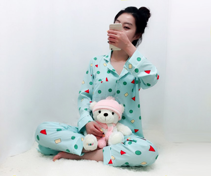 New Dancer long sleeved pajama pajamas set + lavis