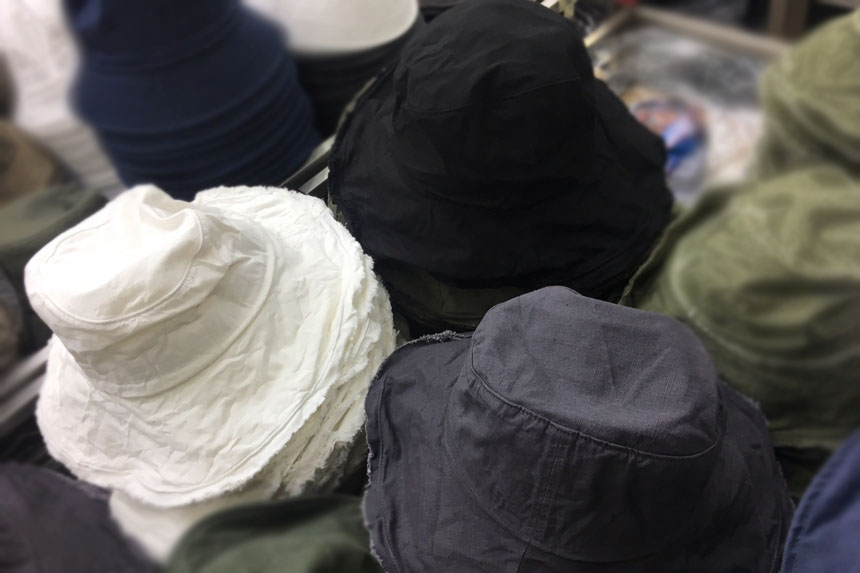 Women Sun Hats Davini DABini Washing Wire