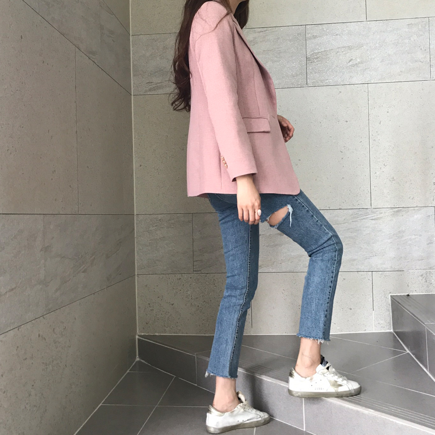 Women Jeans Pants Torn Torn Jeans Date Women Fall 