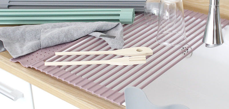 Pastel Silicone Sink Drying Mat 3 color Housewarmi