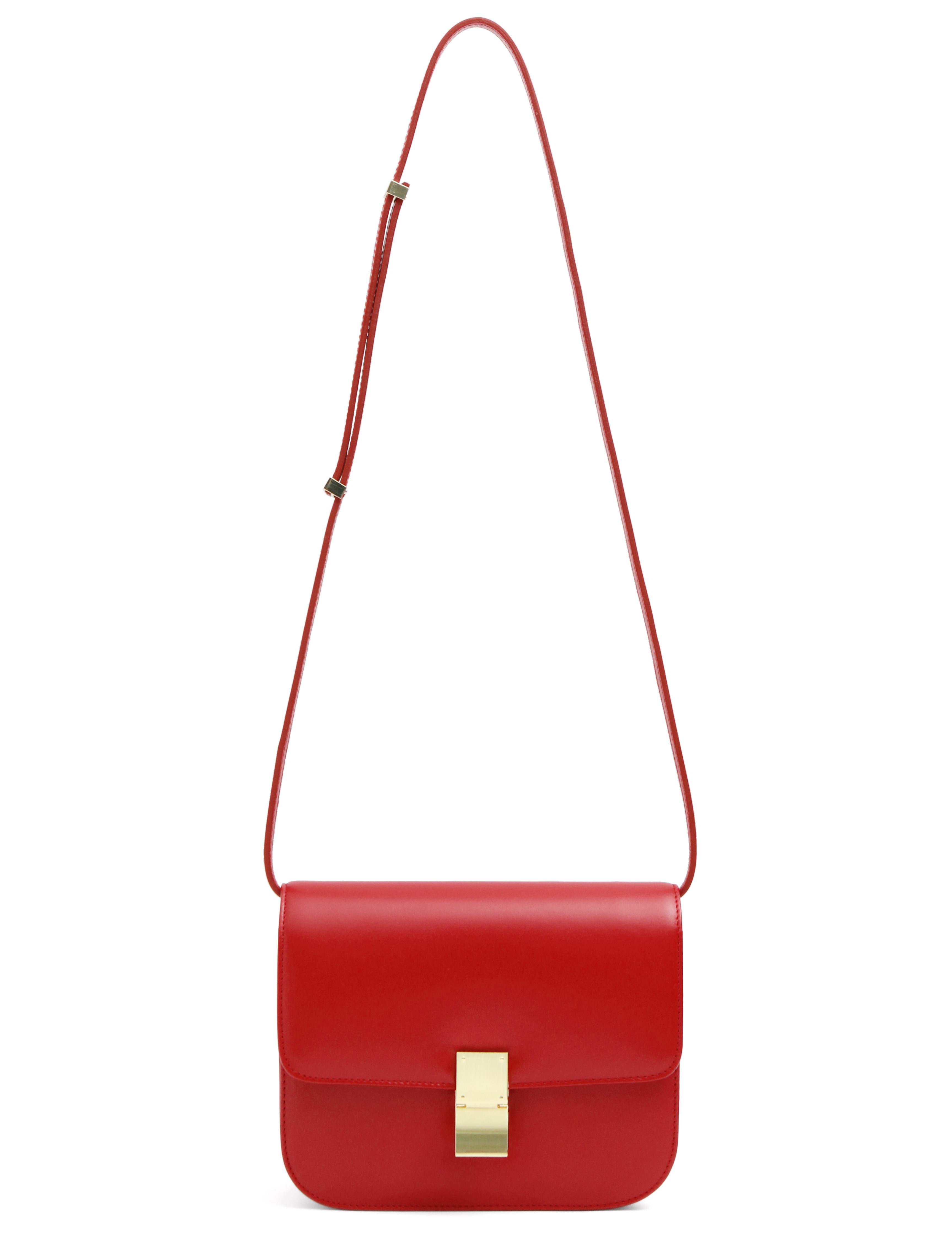 New Classic Mini Cross Back Leather Cowhide Women&