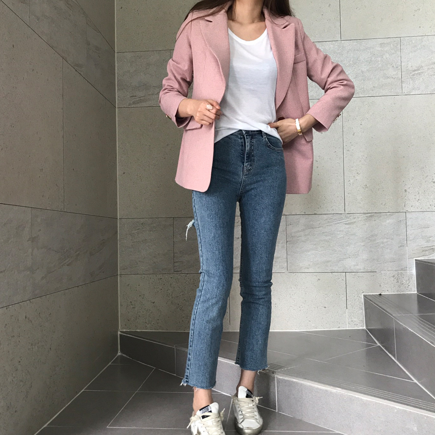 Women Jeans Pants Torn Torn Jeans Date Women Fall 