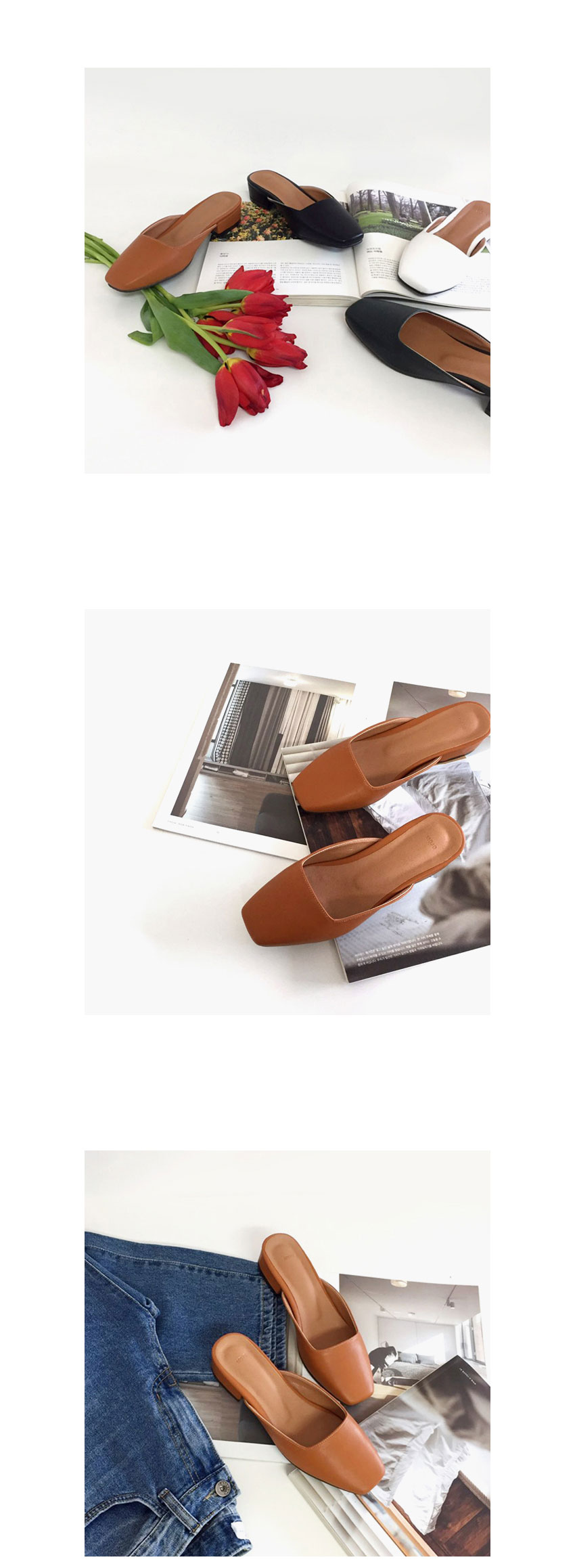 New 1043 Muller blouse 4color heel 3.5cm autumn ne