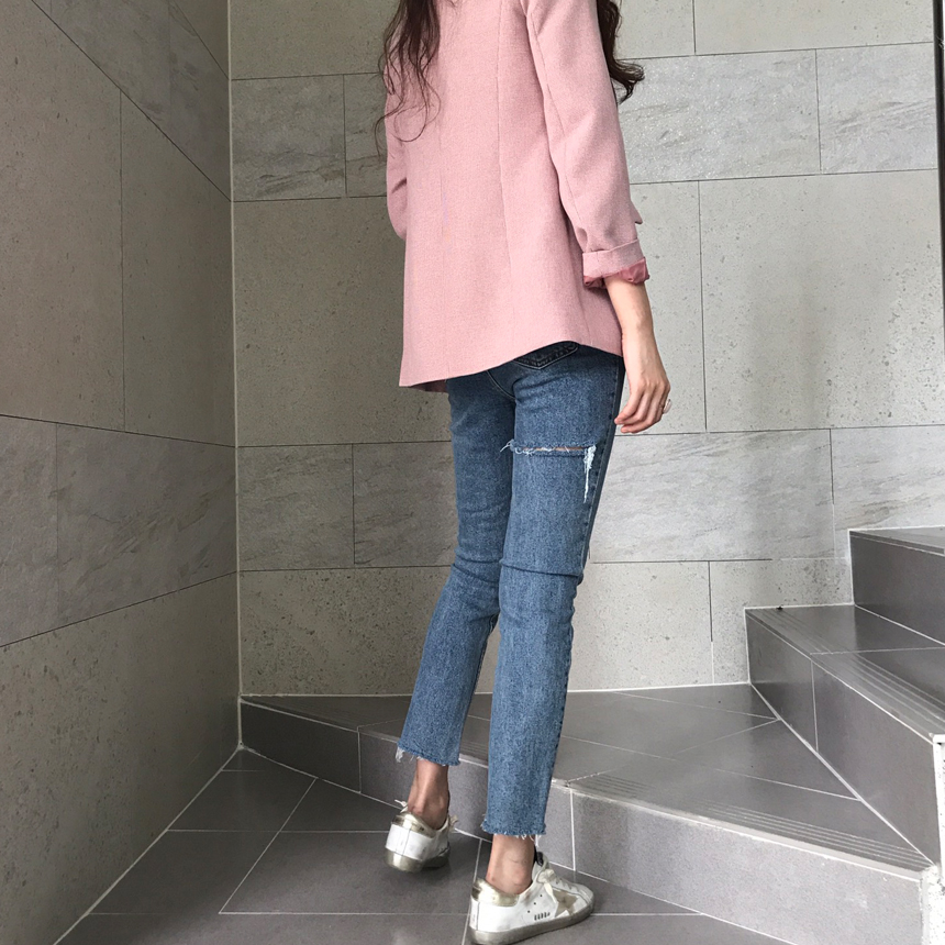 Women Jeans Pants Torn Torn Jeans Date Women Fall 