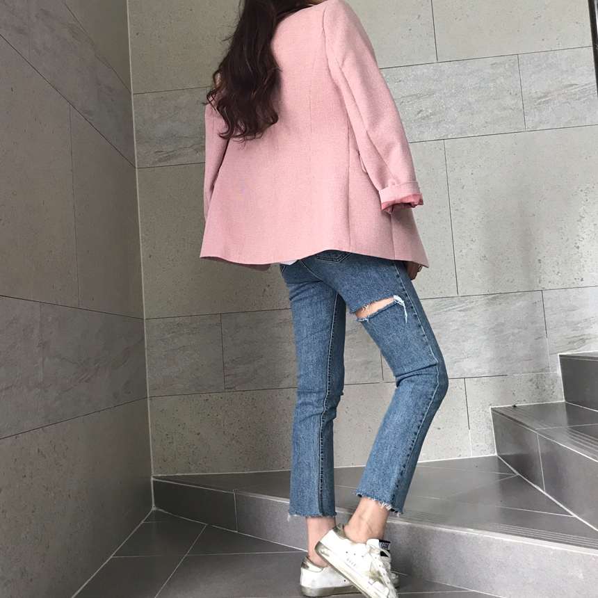 Women Jeans Pants Torn Torn Jeans Date Women Fall 