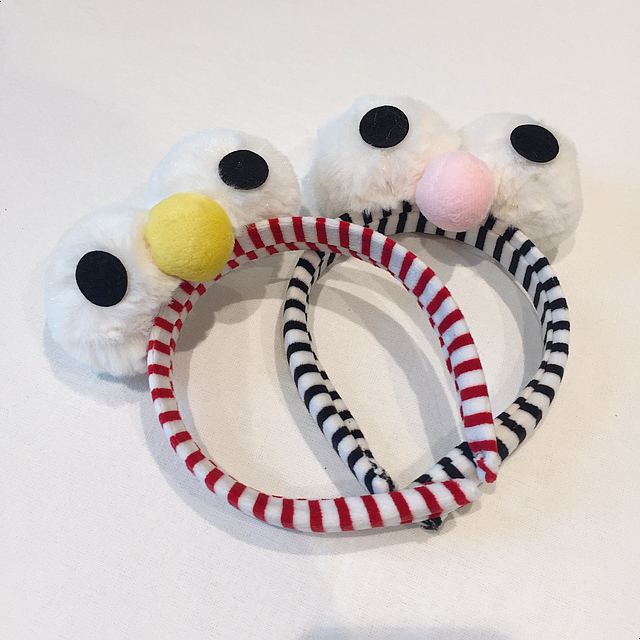 New Wang Elmo Hair Band 2 color Pajama look Unique