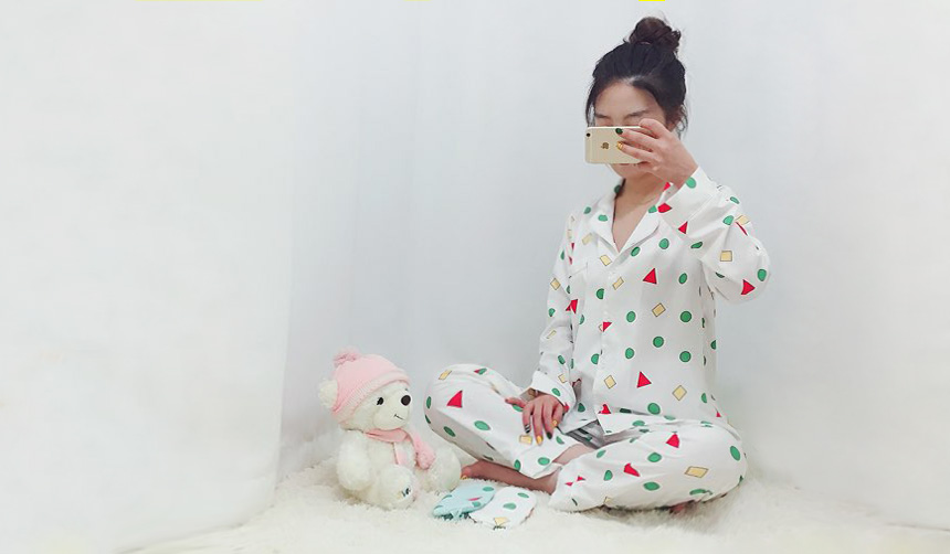 New Dancer long sleeved pajama pajamas set + lavis