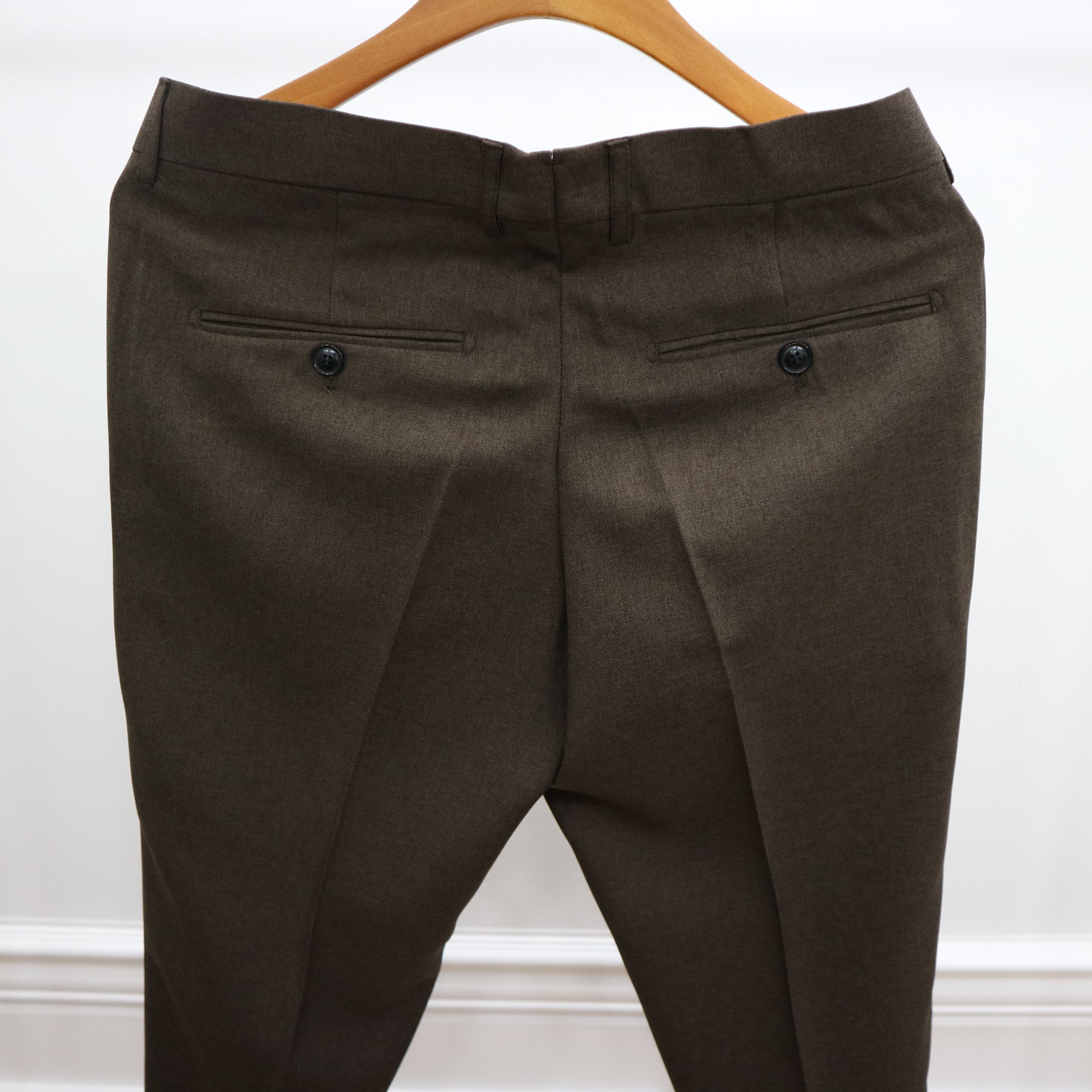 New Men's Pants Men's Fall Brown Spandex Sim