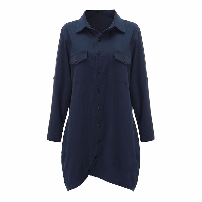 NEW FASHION LADY GIRL Blouse Asymmetric Blouse Fre