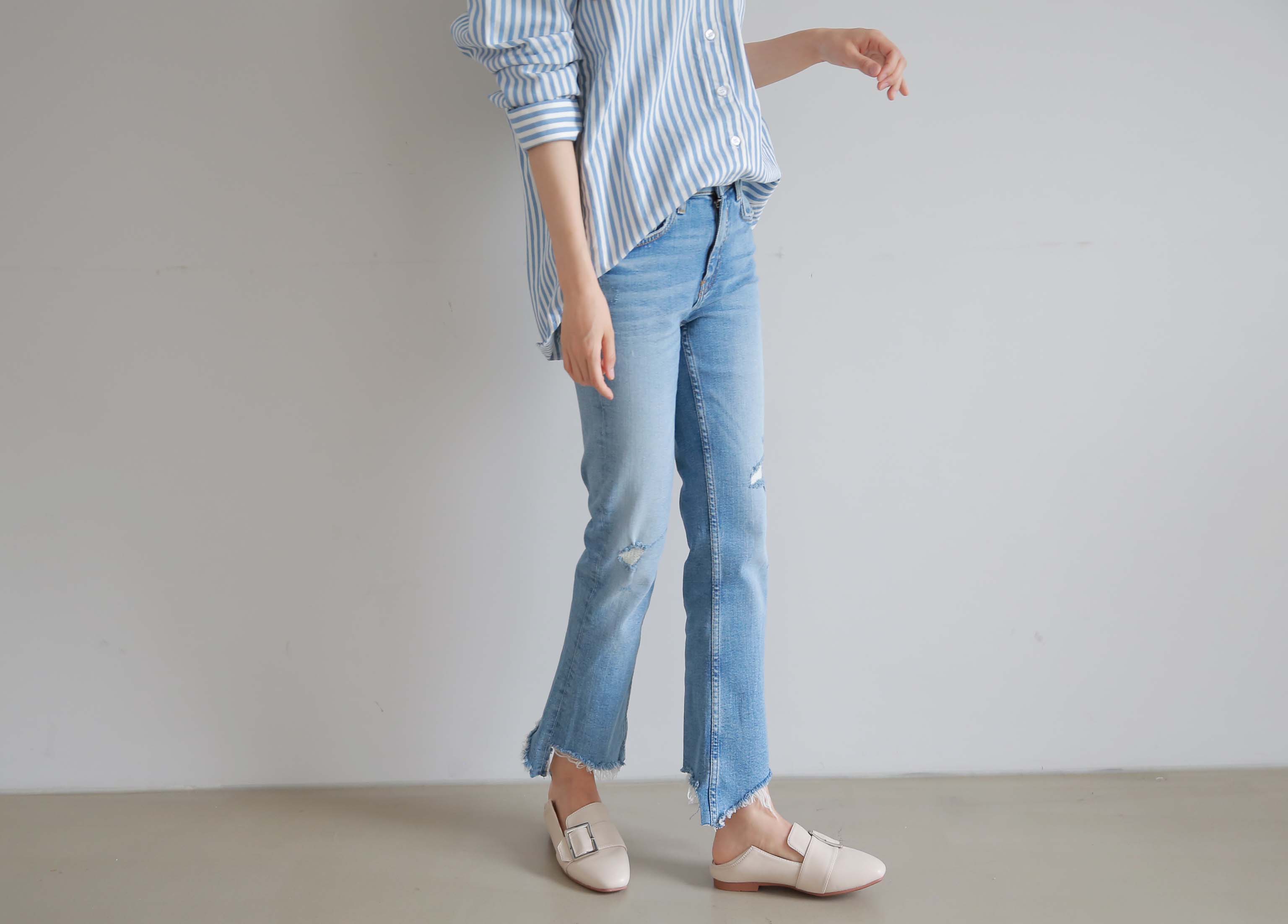 New The Classy Square Buckle Blower 1.5cm 2color F