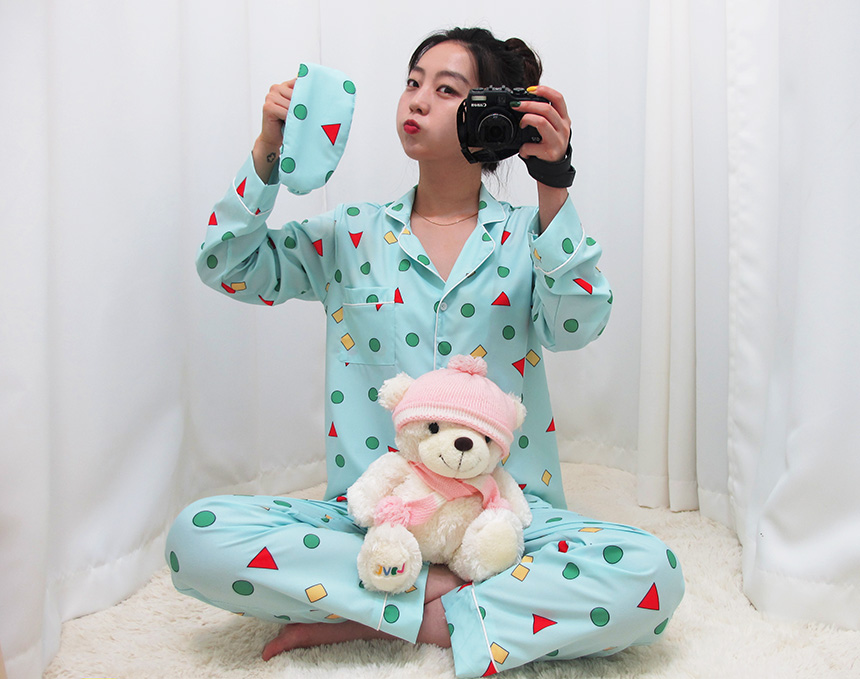 New Dancer long sleeved pajama pajamas set + lavis