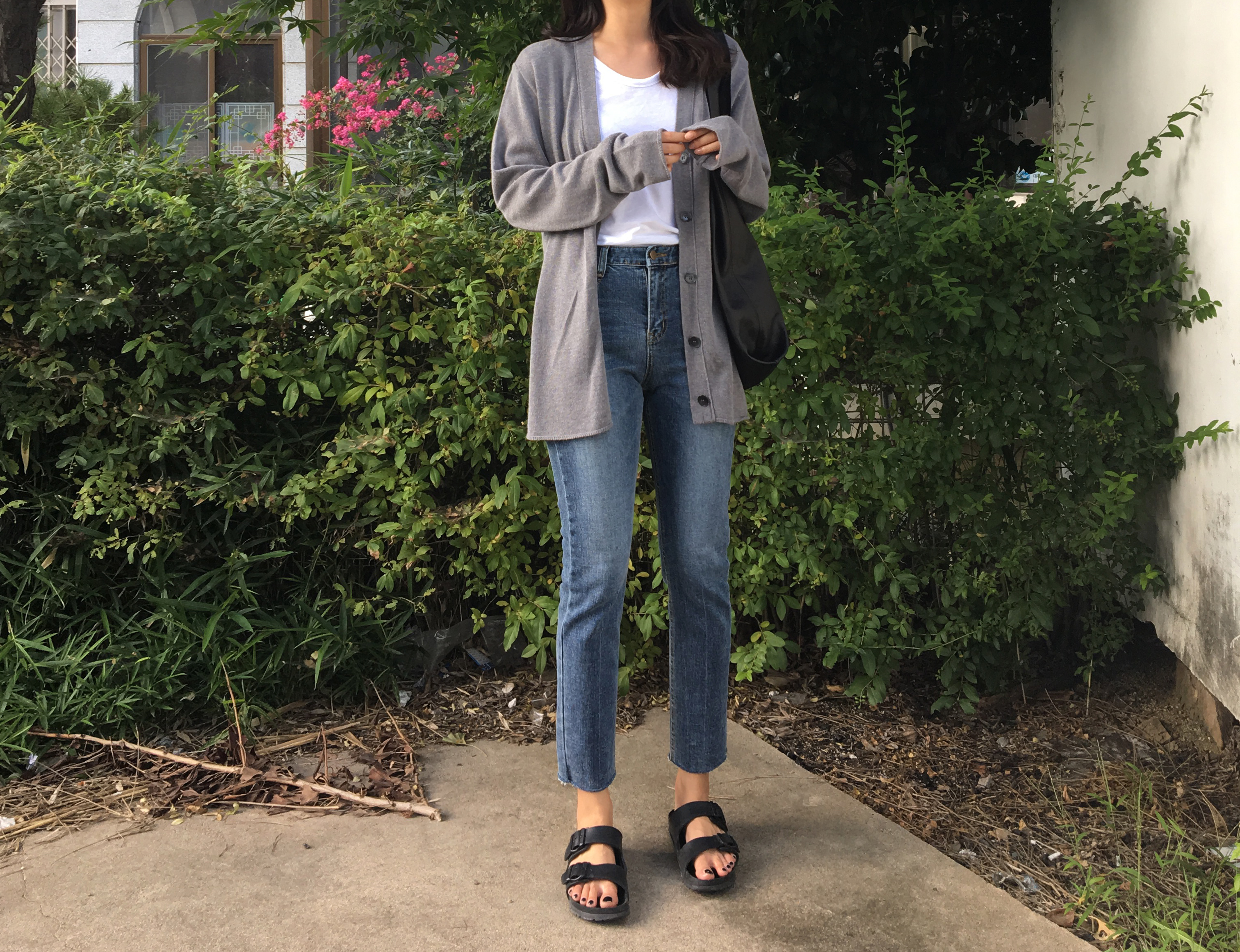 Women Jeans Pants Cutting Lace Loom Denim Pants Sl