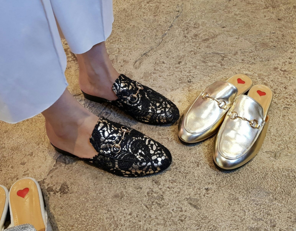 New chic looper slippers Stylish charming shoes Re