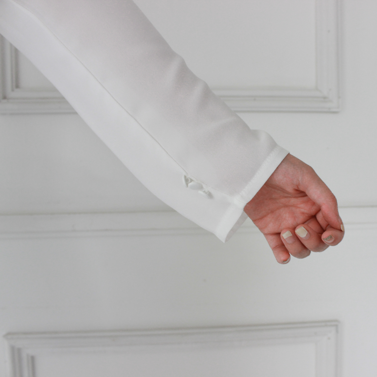 NEW FASHION LADY GIRL Blouse V neck chiffon basic 