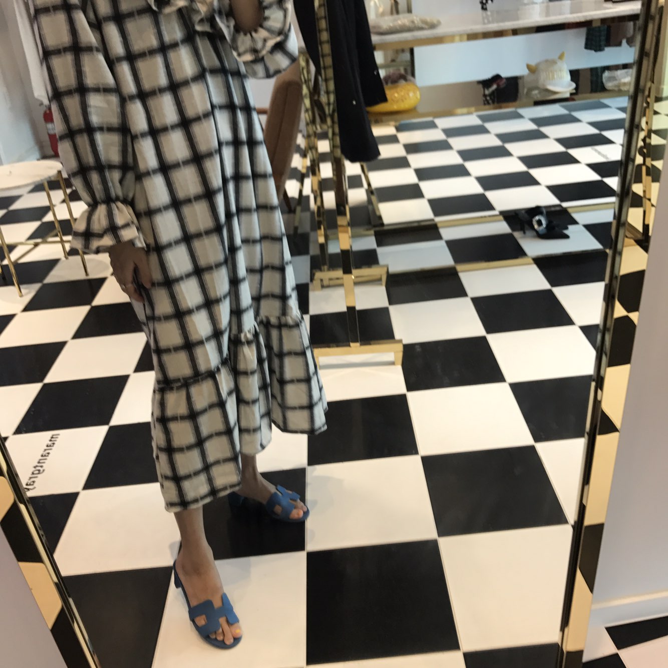 New Women's Dress Heidi Dress Marang Gray Rever