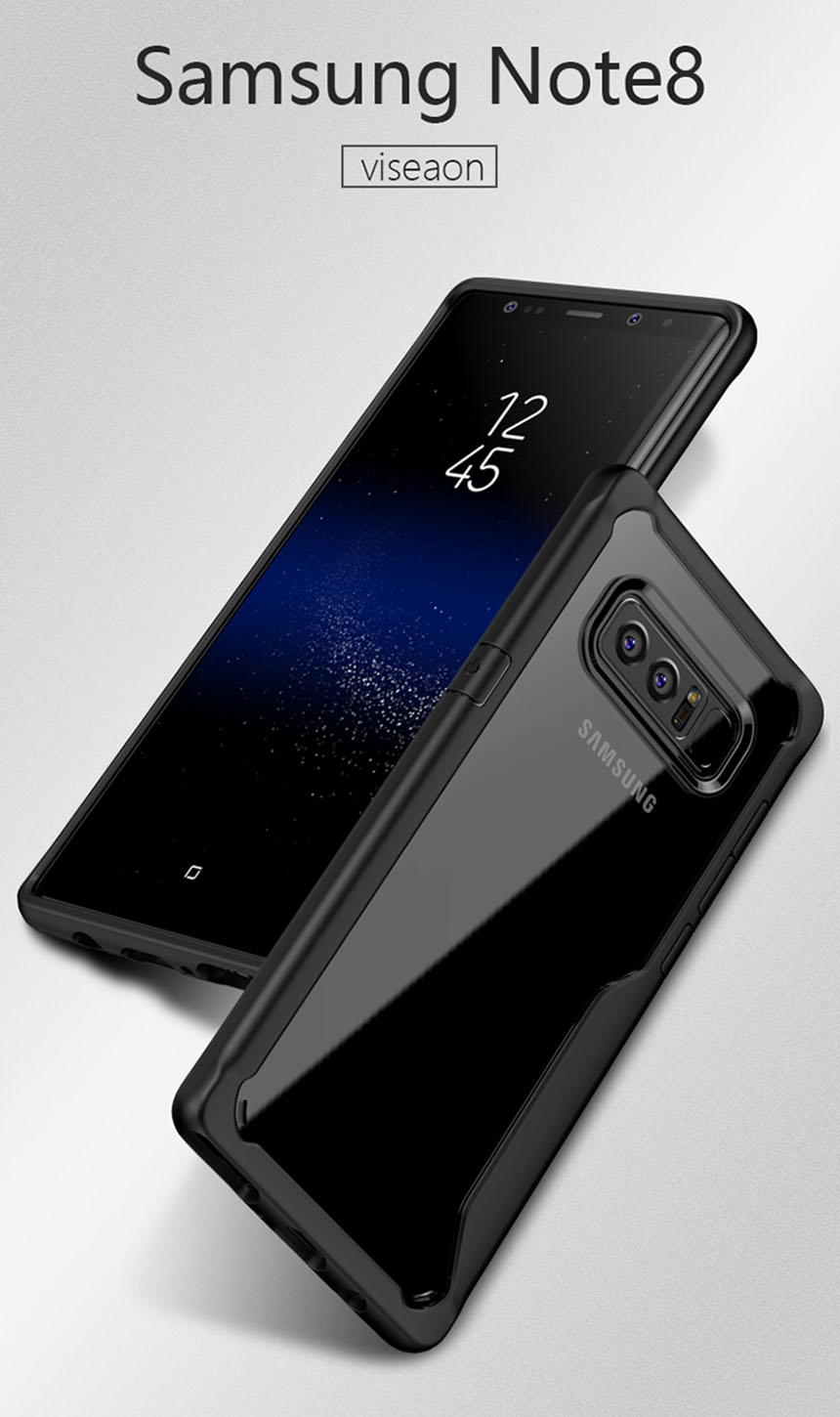 New Tank Bumper Clear Galaxy Case S8 + durable tra