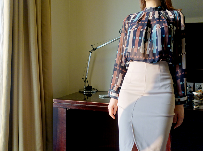 NEW FASHION LADY GIRL Blouse Chiffon blouse with c