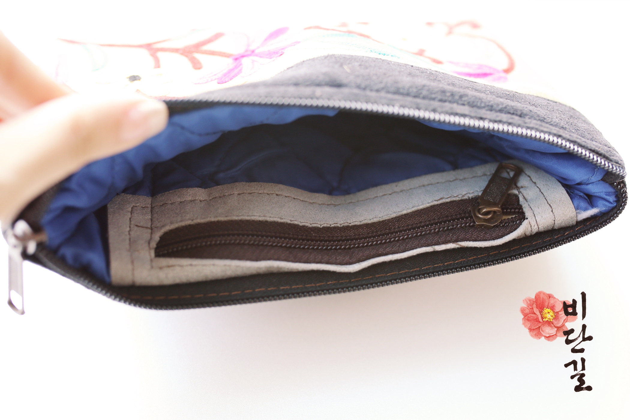 New Sheepskin Big Pouch Unique Bohemian Ethnic Hou